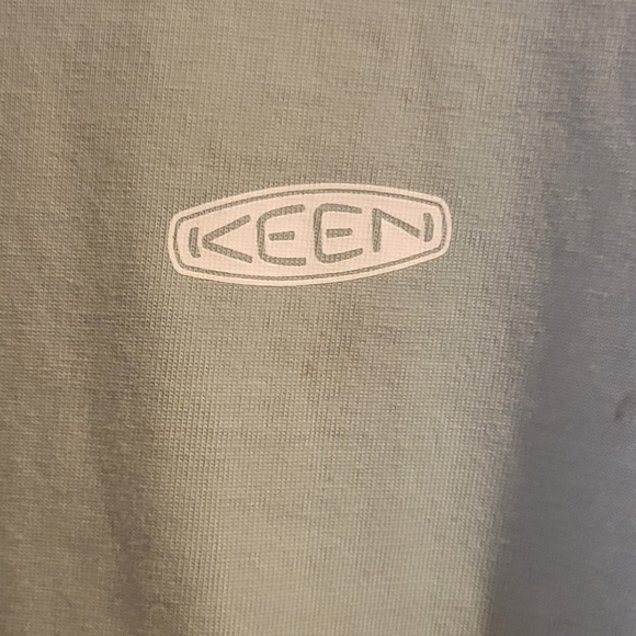 Keen Mens Light Blue Short Sleeve Tee Size XL - Picture 6 of 6